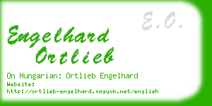 engelhard ortlieb business card